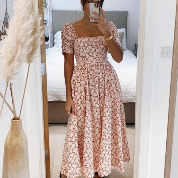 Free People Dresses & Skirts - NWT FREE PEOPLE She's a Dream Floral Midi Dress